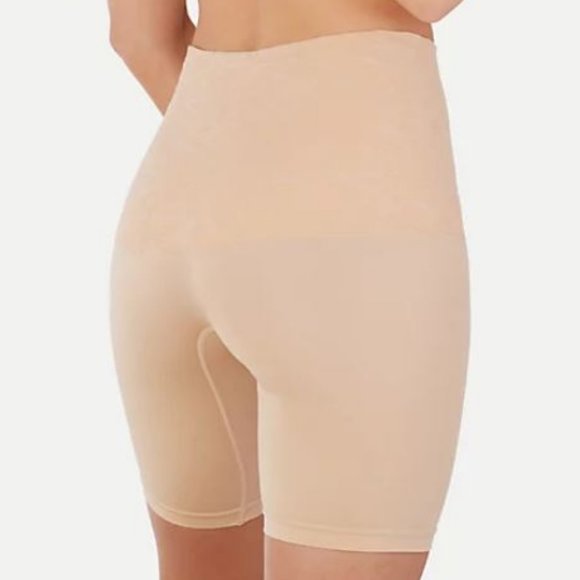 Breezies (3) Seamless Long Leg Control Briefs NEW - Picture 2 of 5